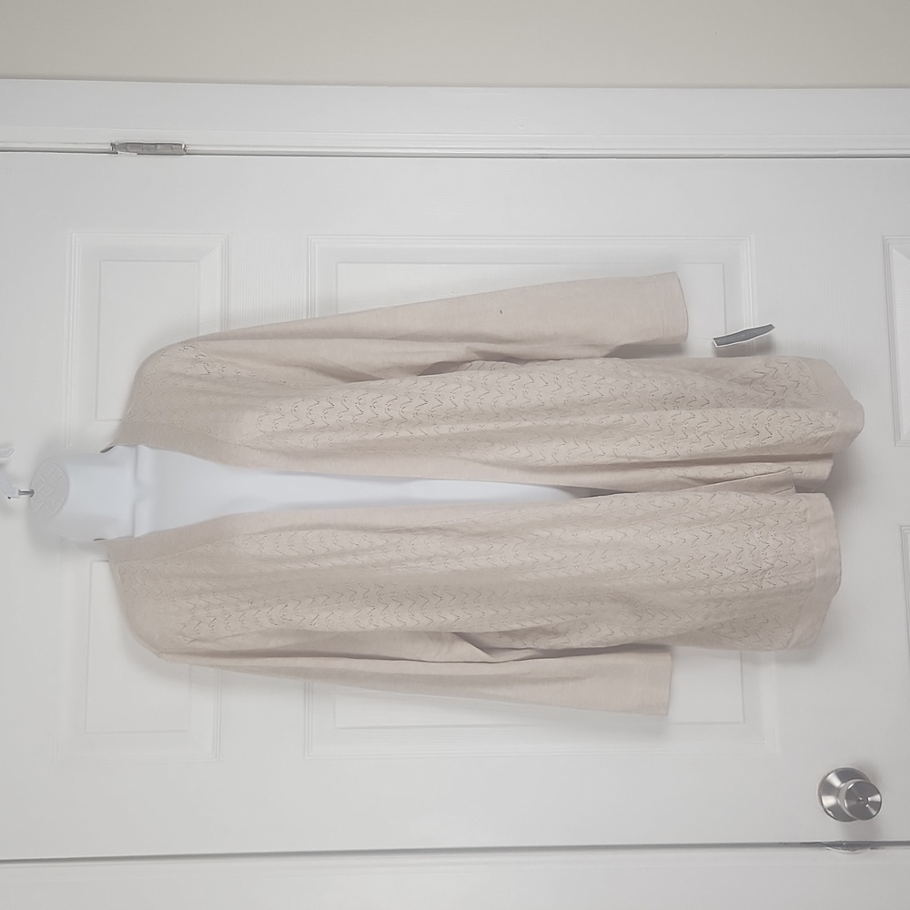 NWT Women's Cardigan Sweater - Open Front - Karen Scott -  SIZE 3X
